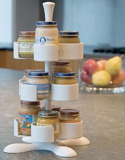 baby food jar organizer