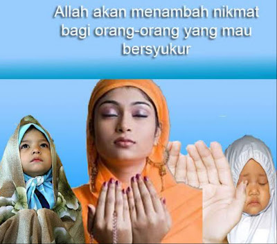 Kata Bersyukur kepada Allah