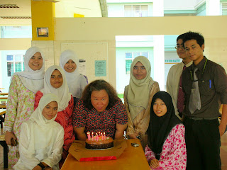 Mentees' farewell for me @ Kafe B