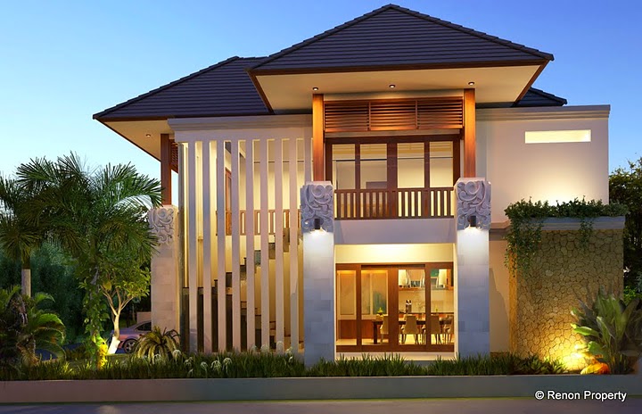 Desain Rumah Minimalis 2 Lantai Luas Tanah 300M2 - MODEL RUMAH UNIK 