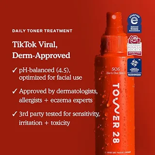 calming spray with hypochlorous acid that reduces redness and soothes flare-ups