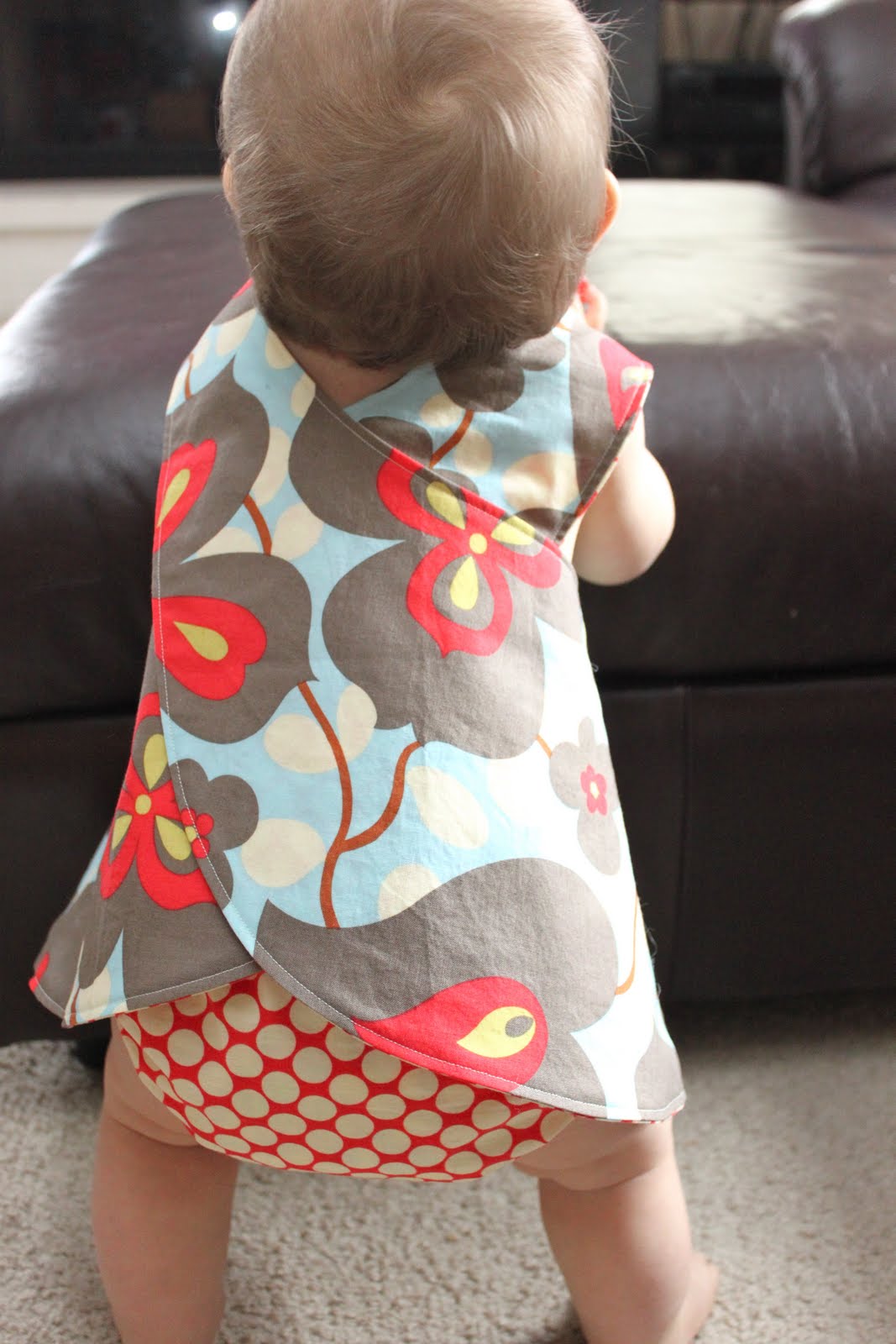 Little Girl’s Crossover Pinafore Pattern + Tutorial