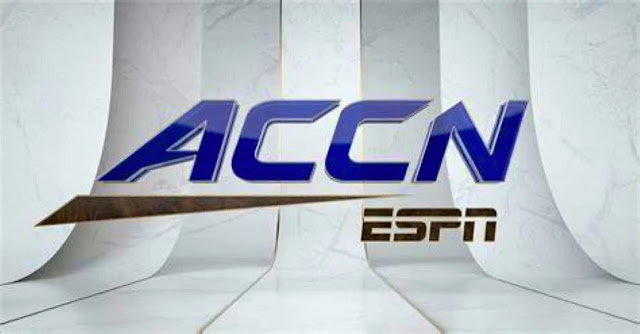 A close-up shot of an ACC Network logo displayed on a TV screen - Unleash ACC Sports Excitement: Is ACC Network on YouTube TV?