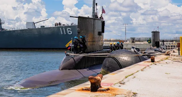 El Submarino ARC Tayrona (S29) esta en Florida para realizar el COMPUTEX con la USNavy