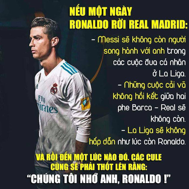 Ronaldo rời real madrid