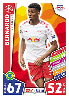 Topps Match Attax UEFA Champions League 2017-2018 RB Leipzig Set