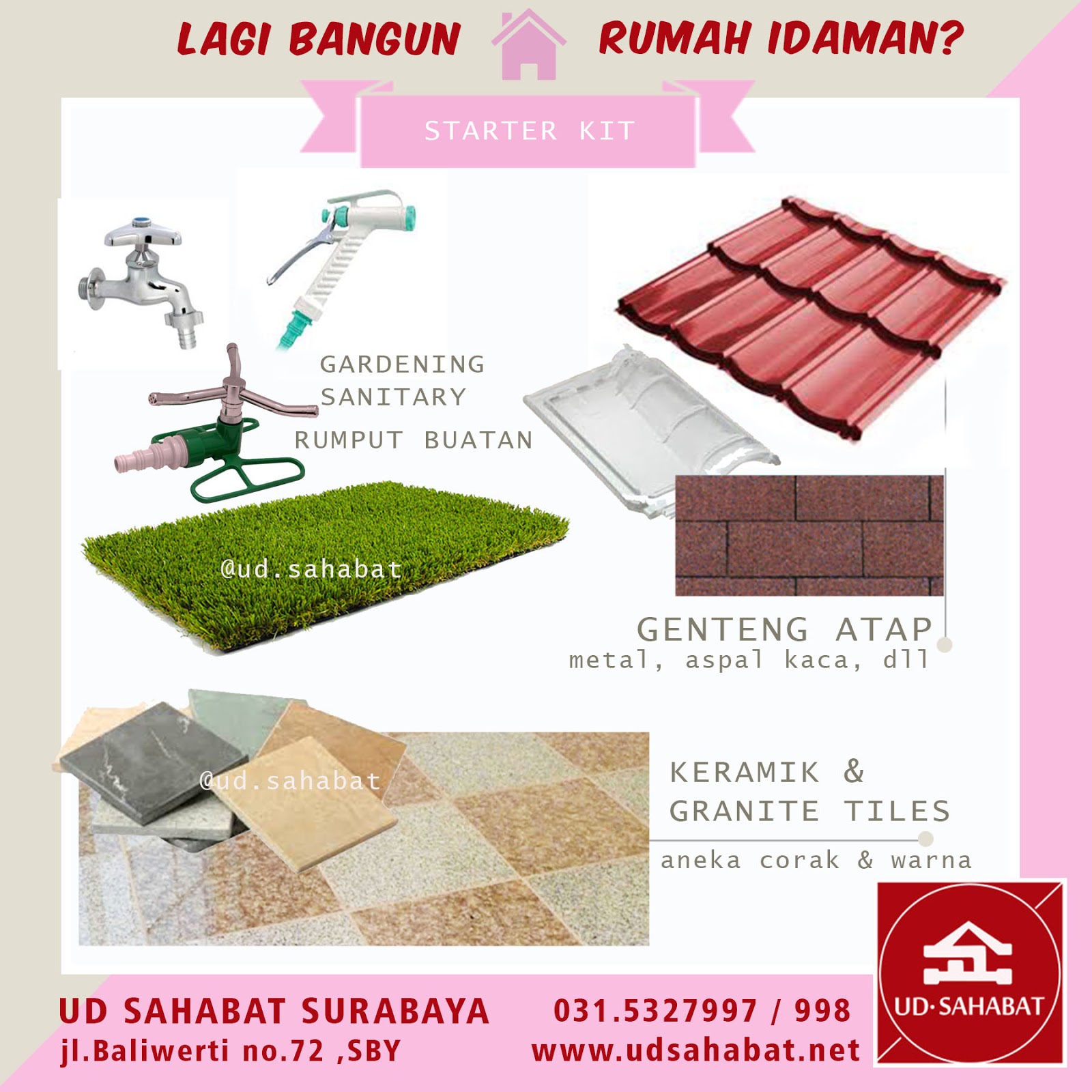 jual granit keramik lantai murah bangun rumah surabaya