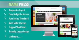 Nami Press-Responsive : Blogger Tempelate