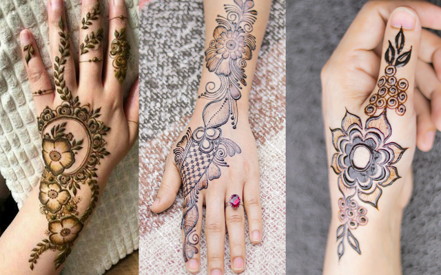 Back Hand Mehndi Designs