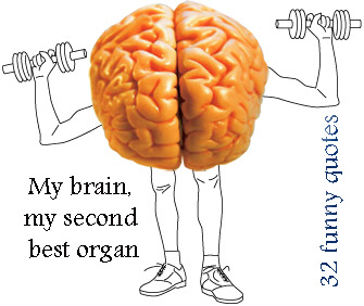 funny brain quote