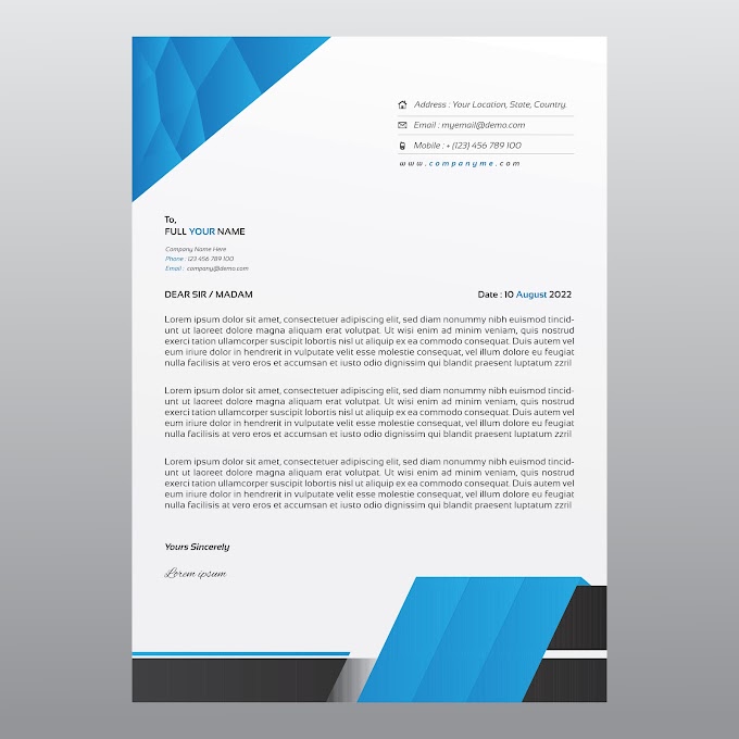 Corporate Business Cover letter template