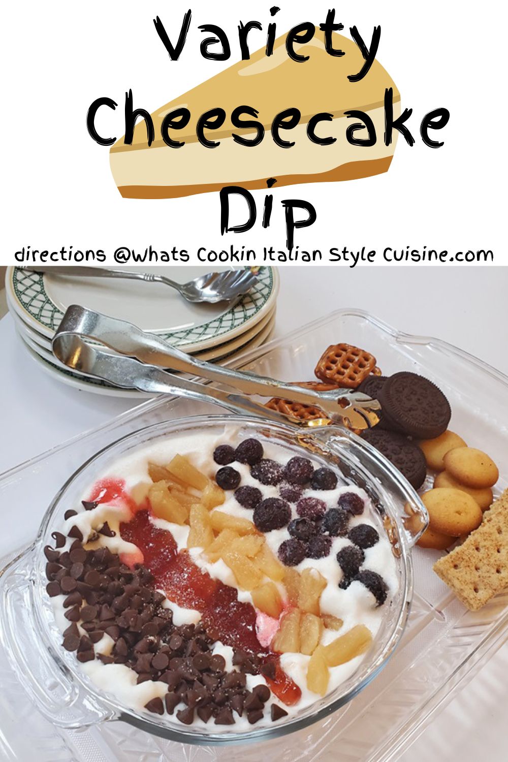 pin for later cheesecake dip