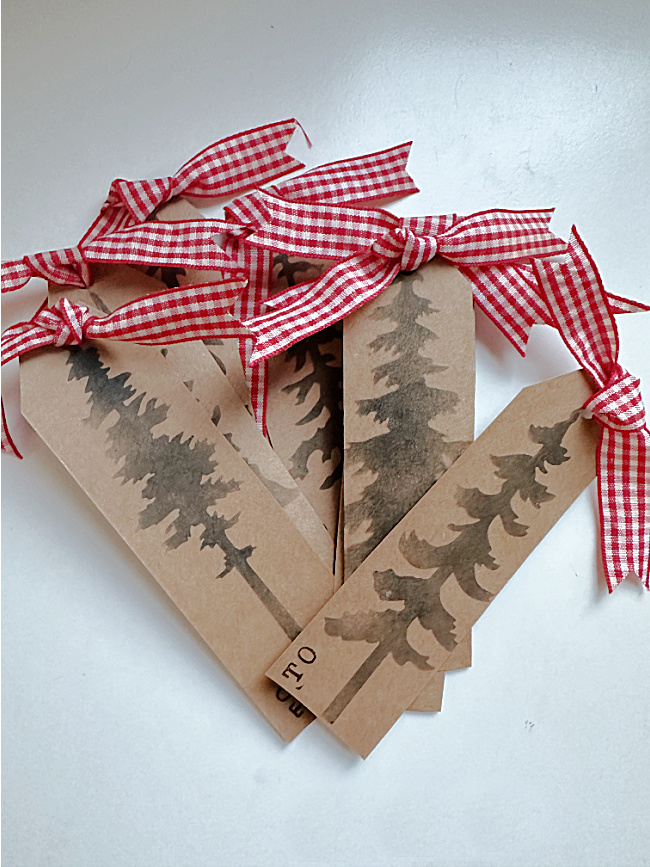 Gift Wrapping Tag Kraft Paper Tag Label Card Valentines Day - Temu