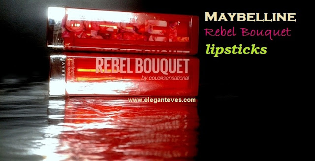 Maybelline Rebel Bouquet Lipsticks REB01 and REB02