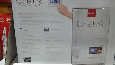 Costco offers the First Alert Onelink Touchscreen Wi-Fi Thermostat for a great price