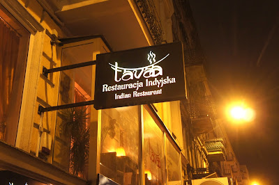 Tavaa, Indyjska restauracja