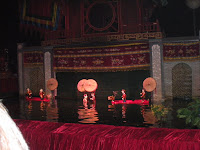 Obra teatral de Marionetas acuaticas - Hanoi (Vietnam)