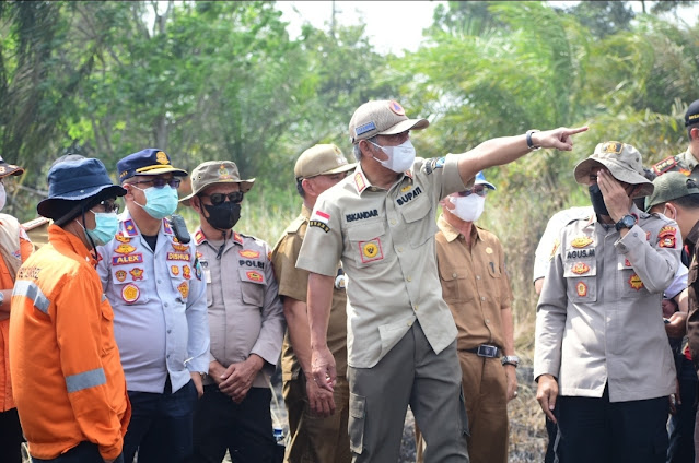 OKI Tanggap Darurat Karhutlah, Bupati Intruksikan Tingkatkan Penanganan