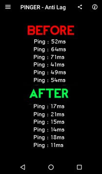 PINGER - Anti Lag For Mobile Game Legends Online