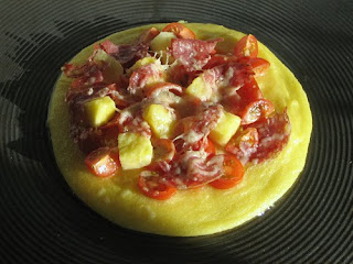 polenta pizza