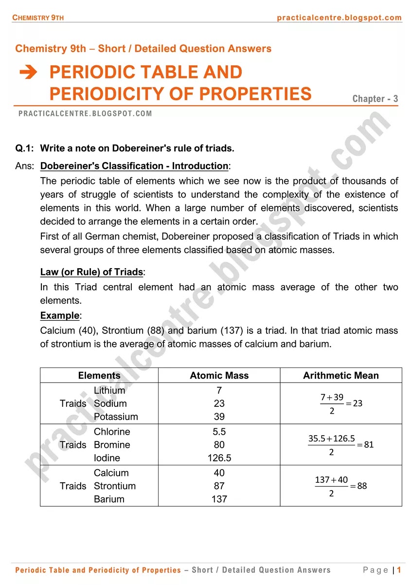 periodic-table-and-periodicity-of-properties-short-and-detailed-question-answers-1