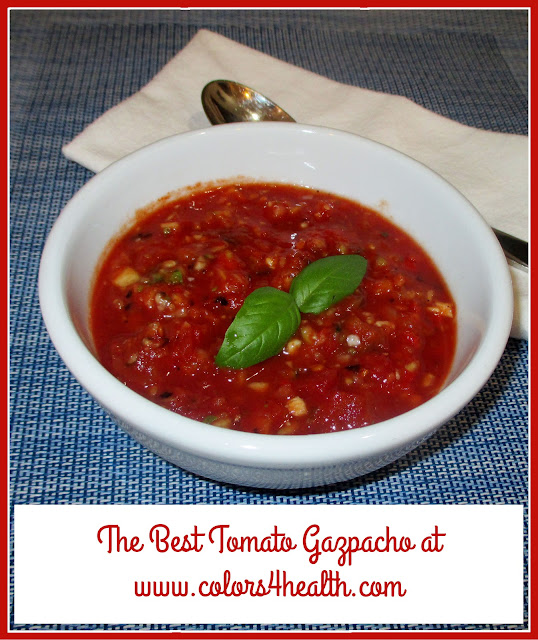 Best Tomato Gazpacho Soup