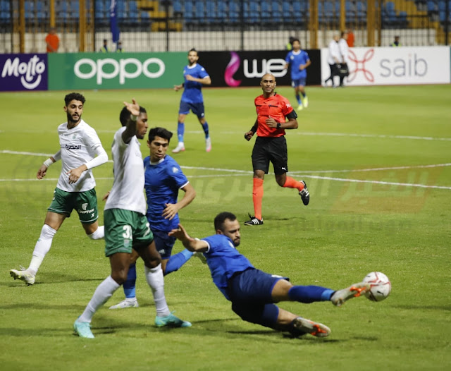 بعدسة الخبر المصري | شاهد أبرز لقطات الشوط الأول لمباراة سموحة والاتحاد في الدوري المصري