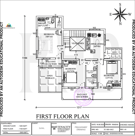 First floor plan