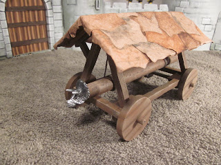 Warhammer Siege Battering Ram with Carriage and Canopy