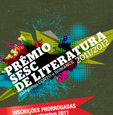 Prêmio SESC de Literatura edição 2011/2012 - até 31/09