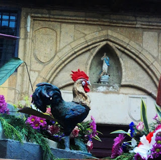 Gallo del paso de la Condena de Cristo. Cofradía Santo Cristo del Perdón. León. Foto G. Márquez.