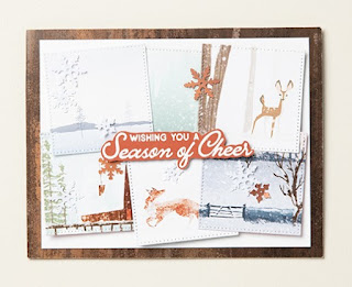 Stampin' Up! Horse & Sleigh Card | One Horse Open Sleigh Suite | Stampin' Up! Online Exclusives #stampinup