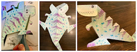 Dinosaur craft, dinosaur storytime