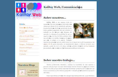 Kalitay web, comunicación