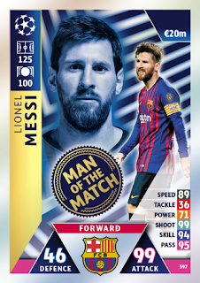 Match Attax UEFA Champions League 2018 2019 FC Barcelona Set