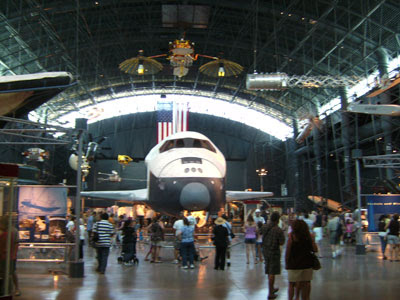 McDonnell space hanger view