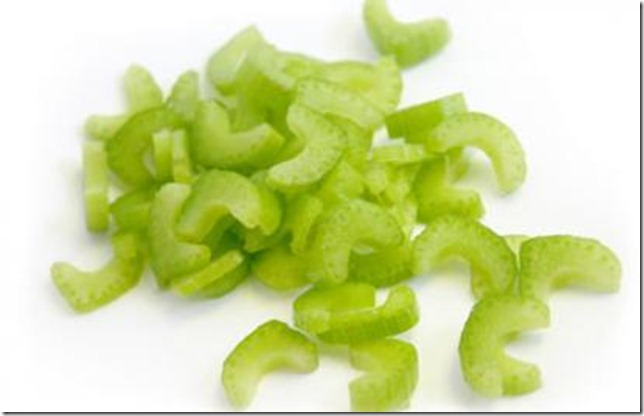 Celery Sliced