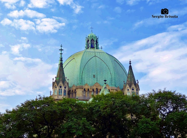 Close-up do Dome da Catedral da Sé - Sé - São Paulo