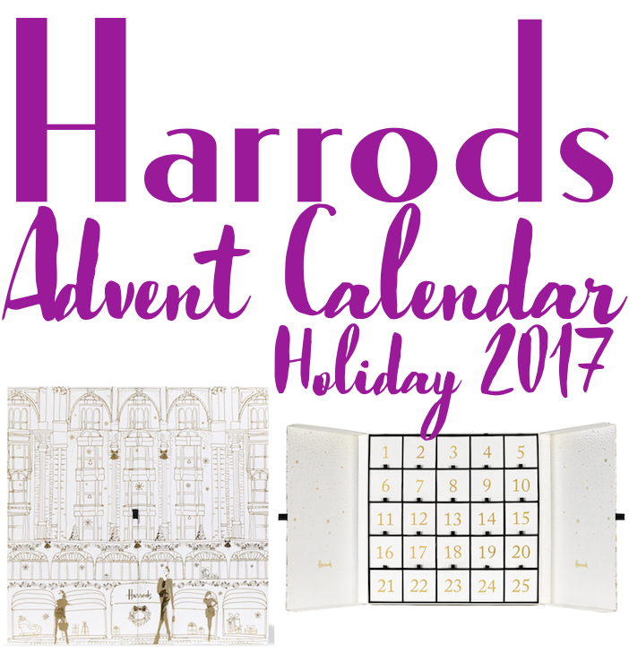 Full contents and spoilers of the Harrods Beauty Advent Calendar for Holiday 2017 - ships worldwide. 