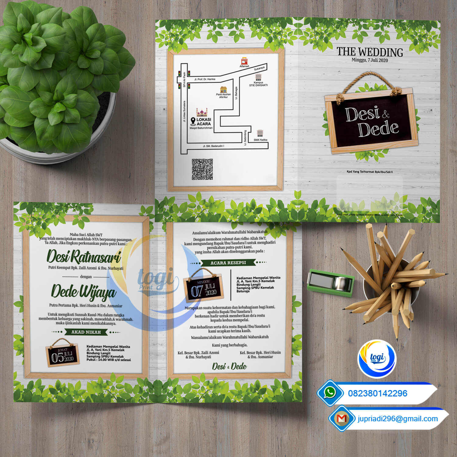  Download  Template  Desain  Undangan  Pernikahan  Custome 