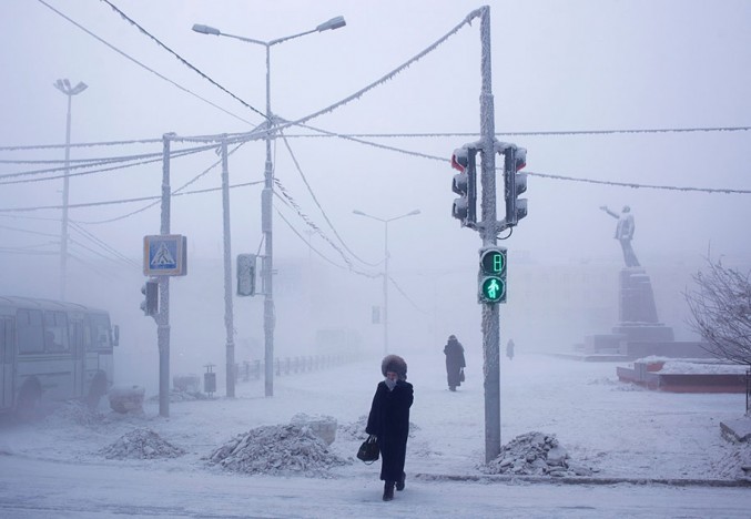 Oymyakon  a cidade mais fria do mundo nas fotos de Amos Chapple