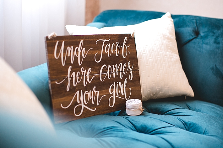 Custom Calligraphy Wedding Signs