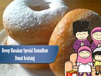 Resep Kue Lebaran KUE DONAT KENTANG Khas Lebaran