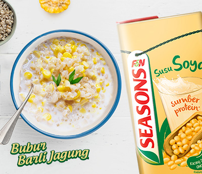 Resipi bubur barli jagung