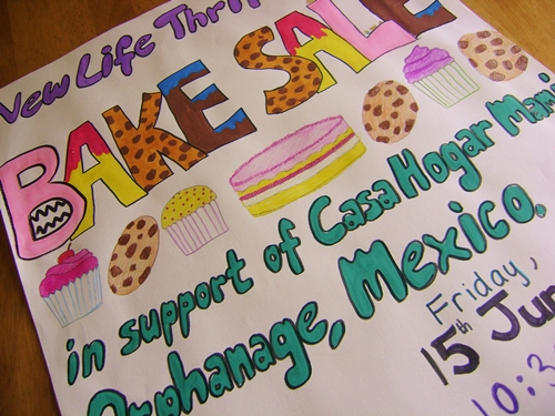 bake sale poster ideas