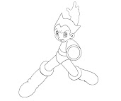 #3 Astro Boy Coloring Page