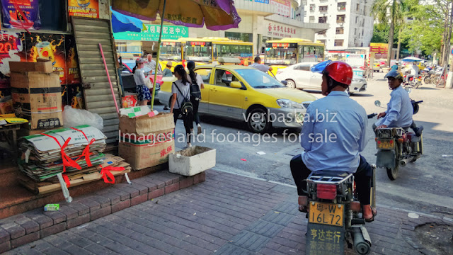 View of landside of Yunfu Bus Terminal