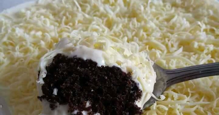 Kek Coklat Kukus Moist Cheese Leleh Viral Resepi Azlina 