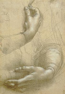 Leonardo da Vinci: Study of Hands