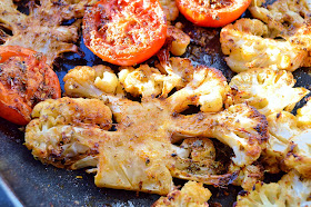 Roasted Cauliflower with Paprika and Oregano